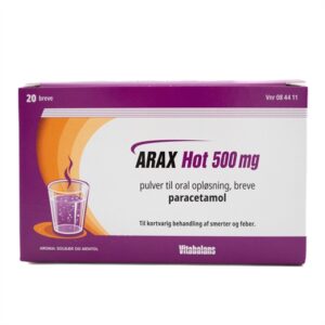 Vitabalans Arax Hot 500 mg - 20 stk