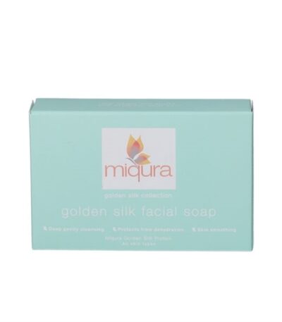 Miqura Golden Silk Facial Soap - 40 g