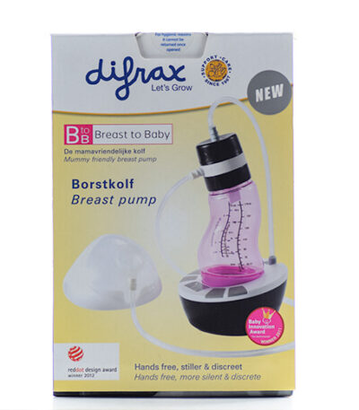 Difrax Håndfri El-Brystpumpe - 1 stk