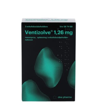 Dne Ventizolve Næsespray 1,26 mg/dosis – 2 doser