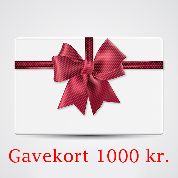 Gavekort 1000 kr. - 1.000 kr.