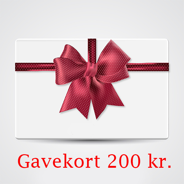 Gavekort 200 kr. - 200 kr.