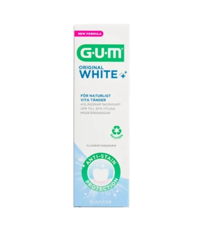GUM Original White Tandpasta – 75 ml