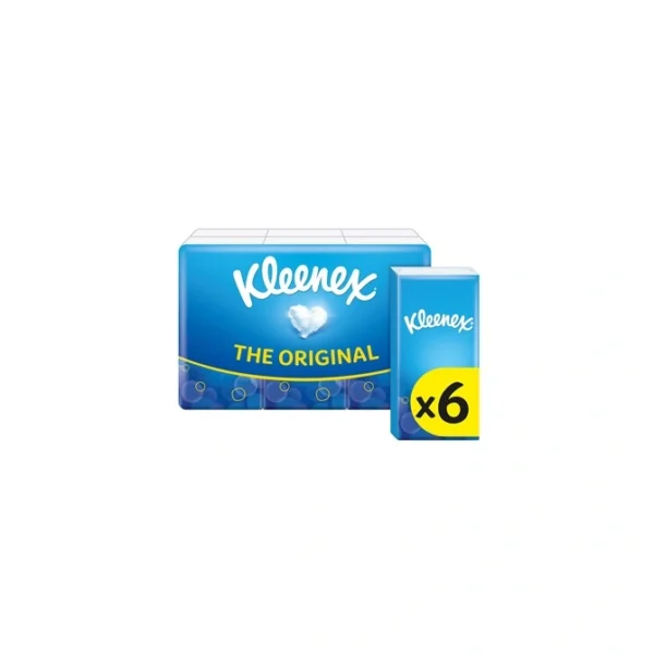 Kleenex Original Lomme – 6 pk