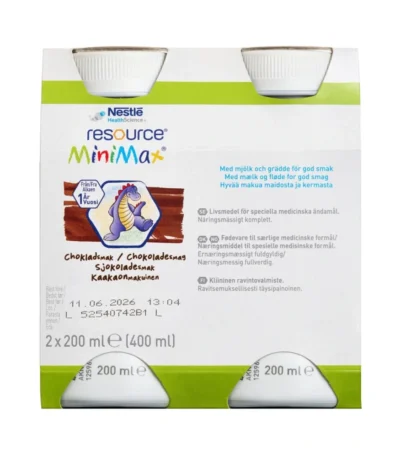 Resource MiniMax Chokolade – 2 x 200 ml