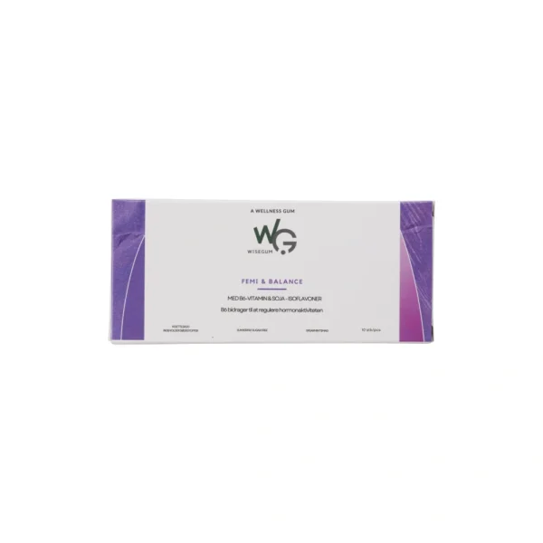 WiseGum FEMI & BALANCE – 10 stk