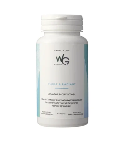 WiseGum FLORA & RADIANT – 60 stk