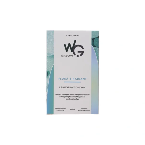 WiseGum FLORA & RADIANT – 30 stk