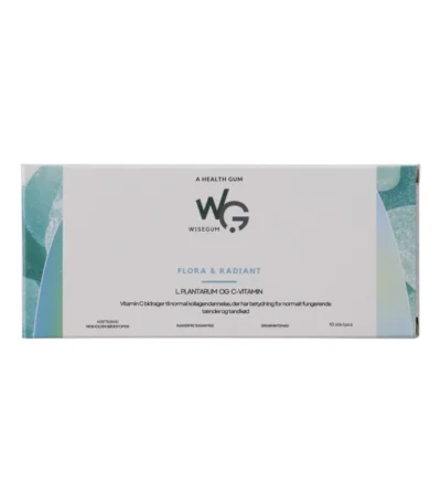WiseGum FLORA & RADIANT – 10 stk