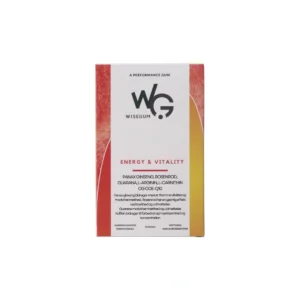 WiseGum ENERGY & VITALITY – 30 stk