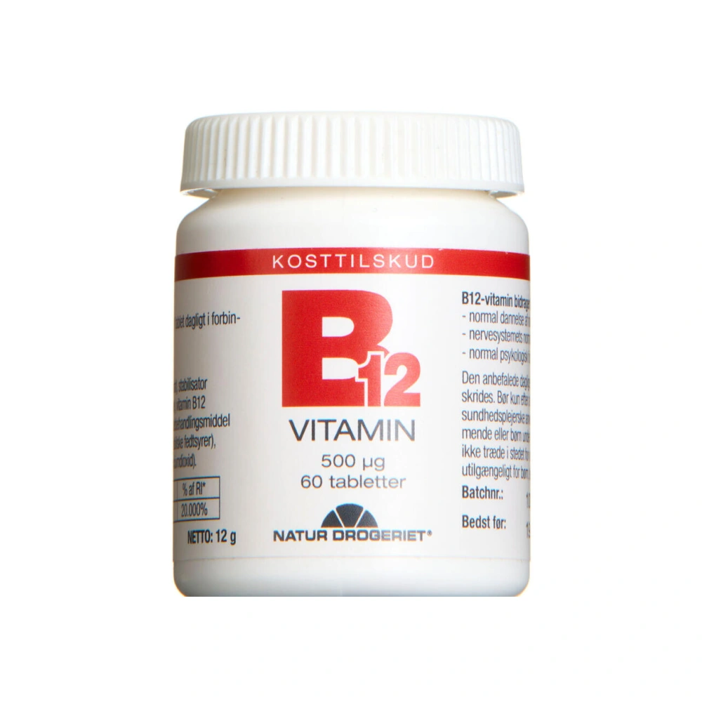 Grønne Vitaminer B12 1200 mcg Vegansk - 90 stk