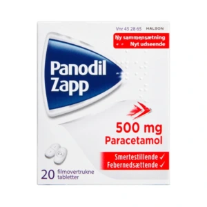 Panodil Zapp 500 mg - 20 tabletter