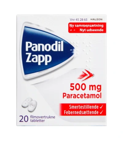 Panodil Zapp 500 mg - 20 tabletter