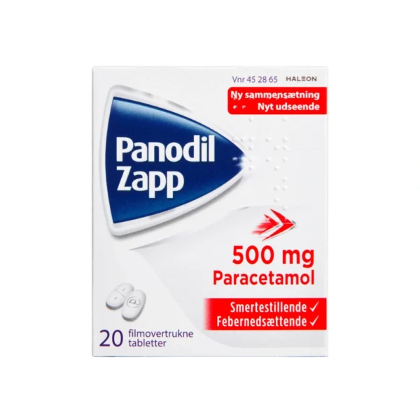Panodil Zapp 500 mg - 20 tabletter