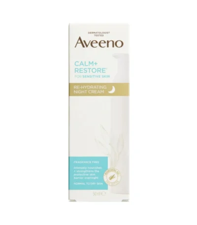 Aveeno Face Calm+Restore Re-Hydrating Night Cream – 50 ml