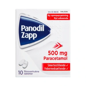 Panodil Zapp 500 mg - 10 tabletter