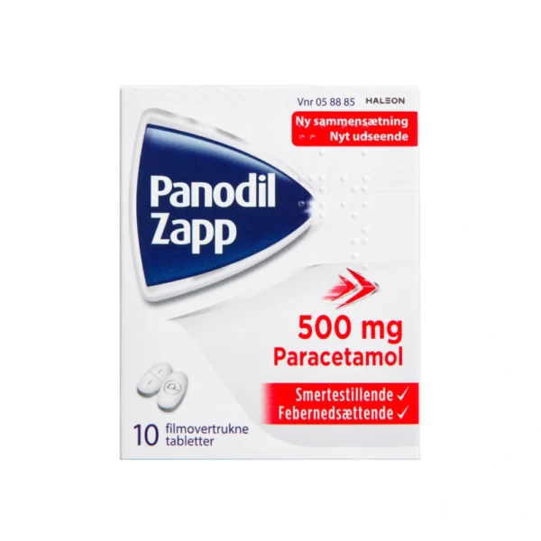 Panodil Zapp 500 mg - 10 tabletter