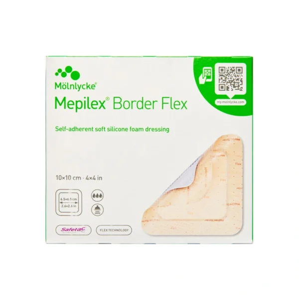 Mepilex Border Flex 10 x 10 cm – 5 stk