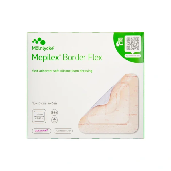 Mepilex Border Flex 15 x 15 cm – 5 stk