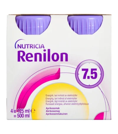 Nutricia Renilon 7.5 Abrikos – 4 x 125 ml