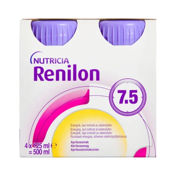 Nutricia Renilon 7.5 Abrikos – 4 x 125 ml