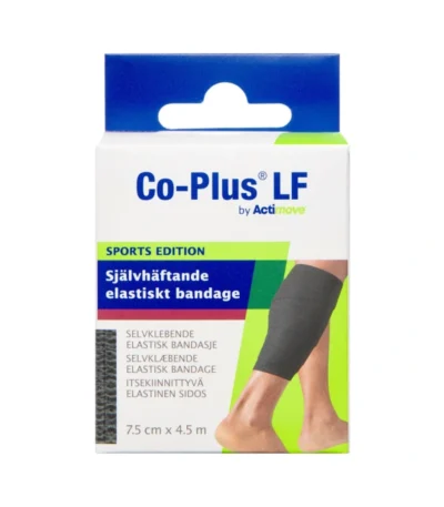 Actimove Co-Plus LF Sort 7,5cmx4,5m – 1 stk