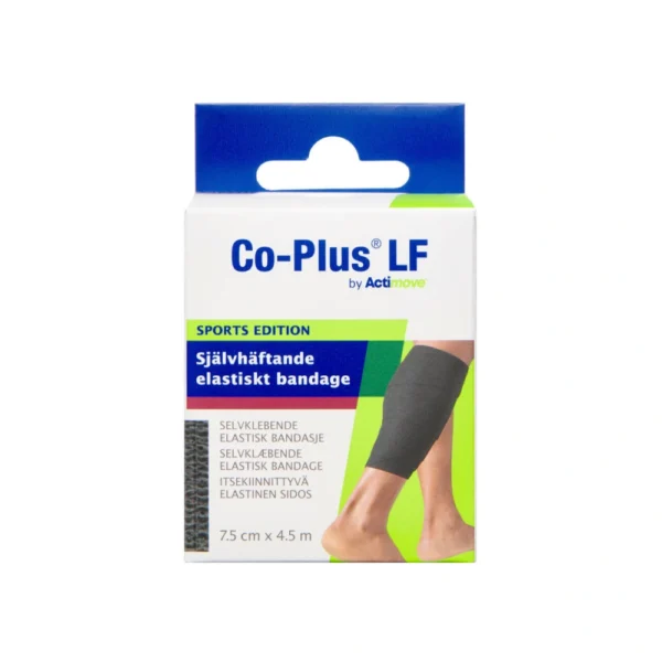 Actimove Co-Plus LF Sort 7,5cmx4,5m – 1 stk