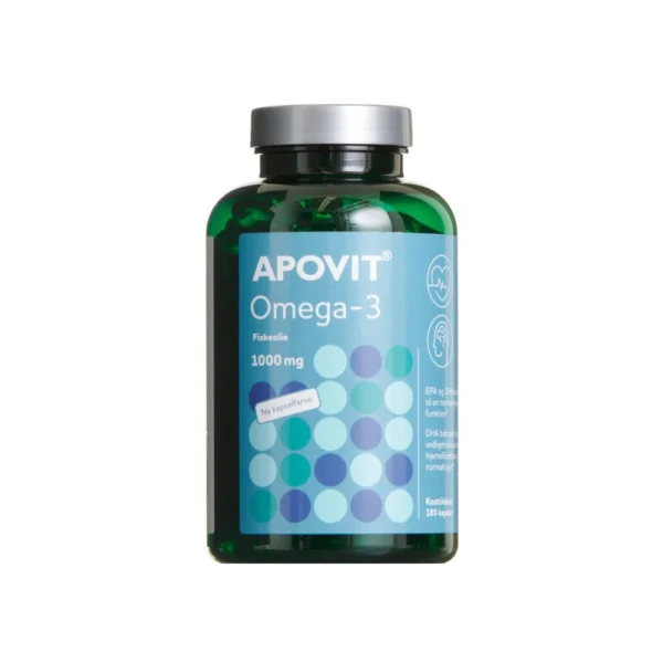 APOVIT Omega-3 1000 mg – 180 stk