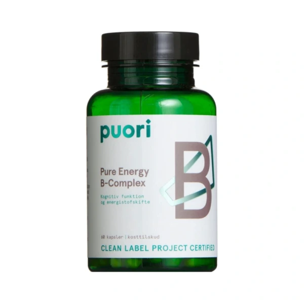 Puori Pure Energy B-Complex – 60 stk