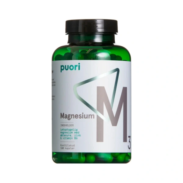 Puori M3 Magnesium Kompleks – 180 stk