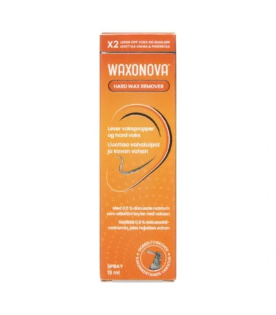 Waxonova Hard Wax Remover Spray - 15 ml