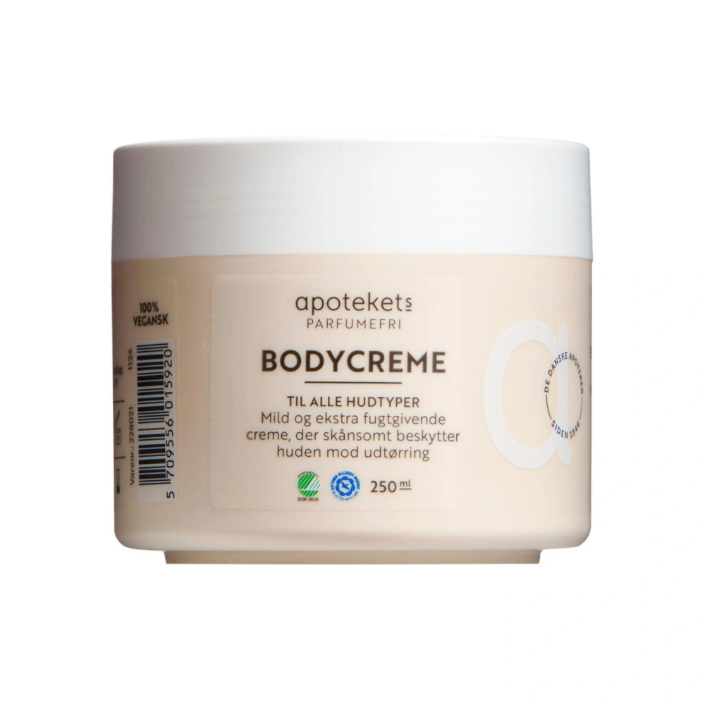 Apotekets Bodycreme Uden Parfume - 250 ml