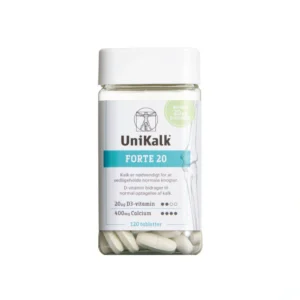 Unikalk Forte 20 – 120 stk