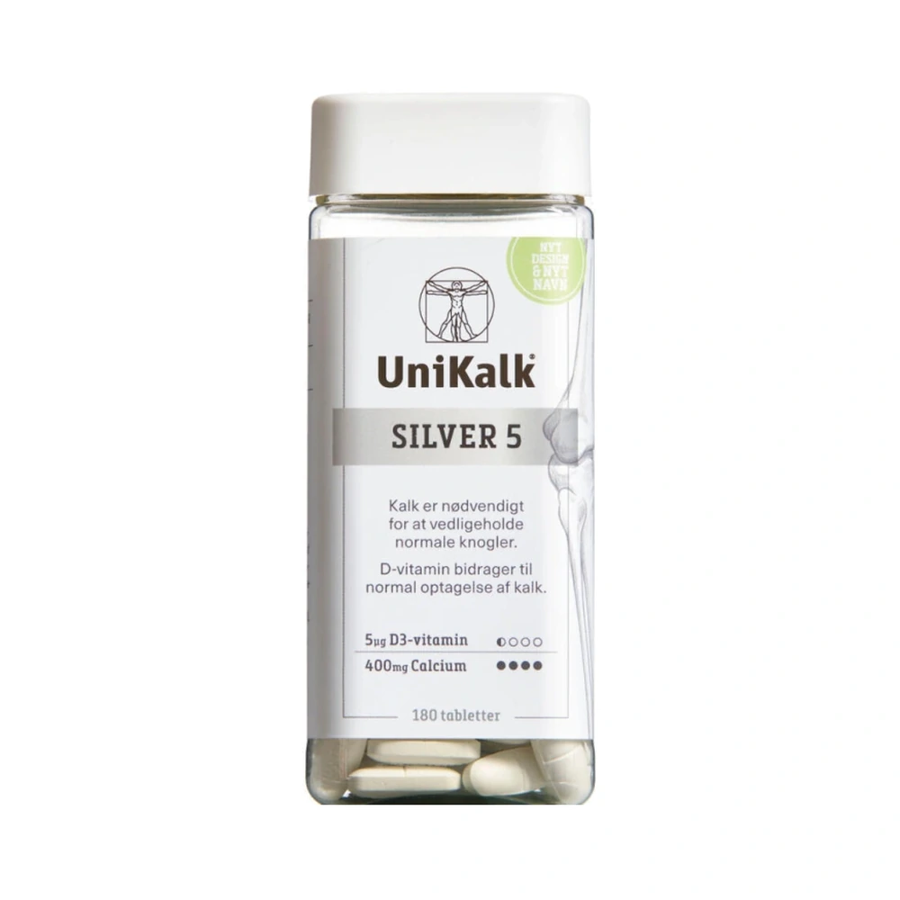 Unikalk Silver 5 – 180 stk