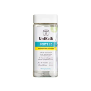 Unikalk Forte 20 – 90 stk