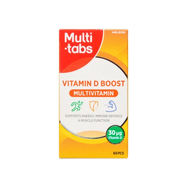 Multi-Tabs Vitamin D Boost Multivitamin – 60 stk