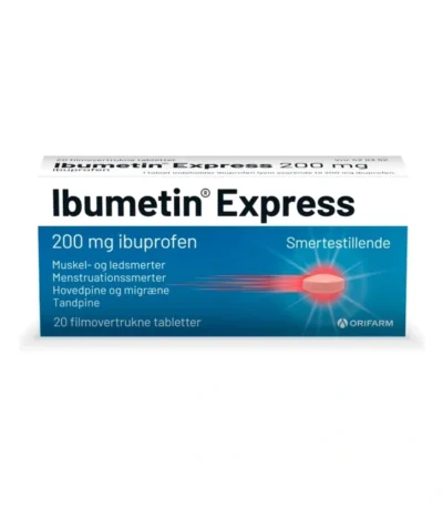 Ibumetin Express 200 mg - 20 tabletter
