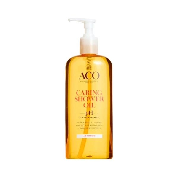ACO Caring Shower Oil Uden Parfume – 400 ml