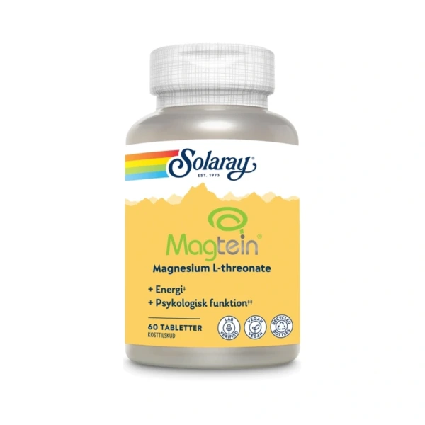 Solaray Magtein Magnesium L-Threonate – 60 stk