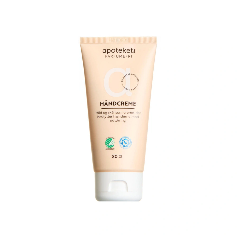 Apotekets Håndcreme Parfumefri - 80 ml