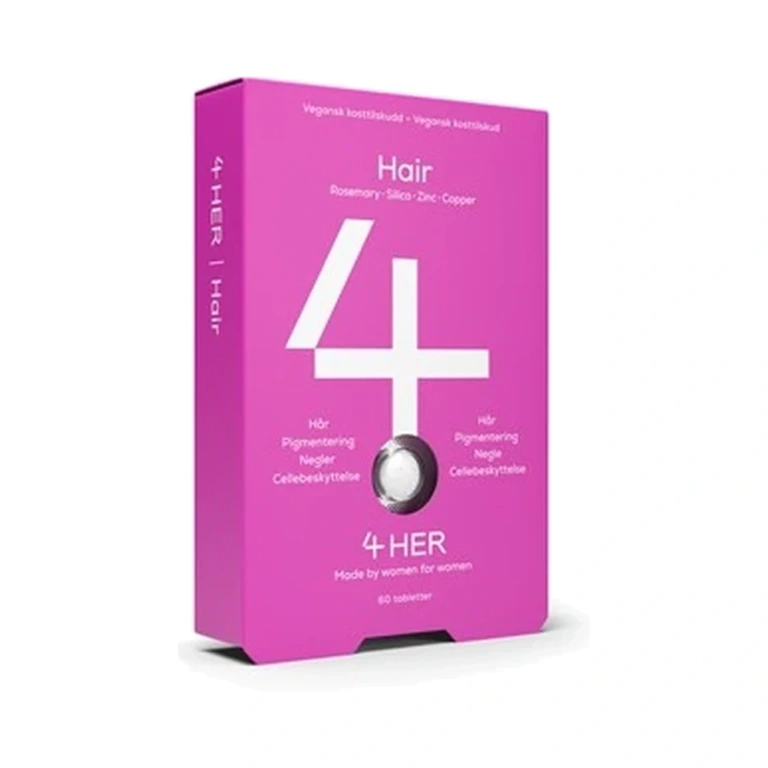 4 HER Hair – 60 stk 4 HER Hair - 60 stk