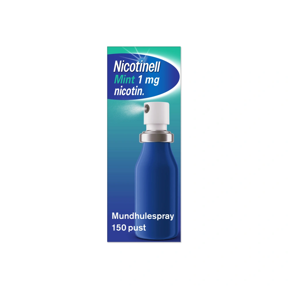 Nicotinell Mint Mundhulespray 1 mg/pust - 150 doser