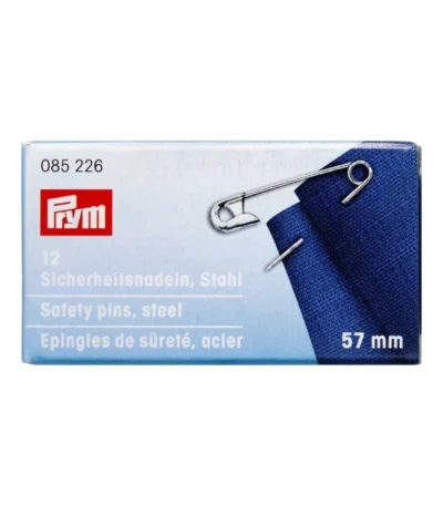 Prym Sikkerhedsnåle nr. 4, 57 mm – 12 stk