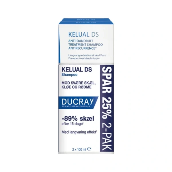 Ducray Kelual DS Shampoo DUOPACK – 2 x 100 ml