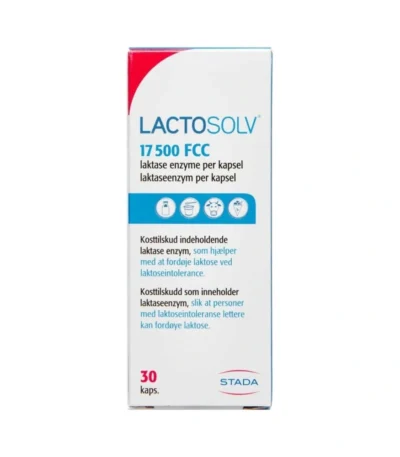 Lactosolv kapsler – 30 stk