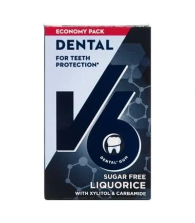V6 Liquorice Økopakke – 1 stk