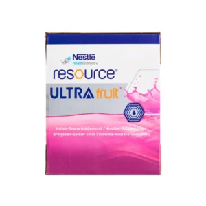 Resource Ultra Fruit Hindbær og Solbær – 4 x 200 ml