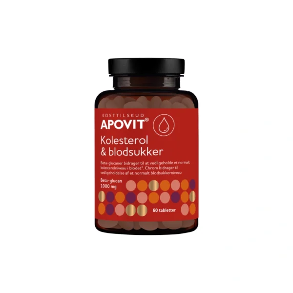 Apovit Kolesterol og Blodsukker – 60 stk