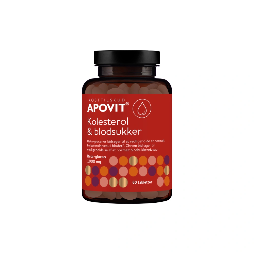 Apovit Kolesterol og Blodsukker - 60 stk