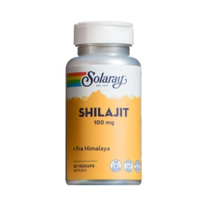 Solaray Shilajit Vegetabilske Kapsler – 30 stk